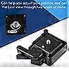 thumbnail image 4 of Plaque de Libération Rapide Base de Montage Plateforme Caméscope Trépied Monopode Tête pour Appareil Photo Reflex Qr40 1/4, 4 of 4