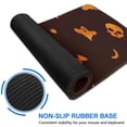 thumbnail image 6 of Long Mouse Pads for Desk,Glowing Halloween Icons Pattern Desk Mats on Top Of Desks, Desk Mouse Pad Extra Large with 3mm Non-Slip Base and Stitched Edge for Gaming,Office,Work,Home 31.5"x11.8", 6 of 6