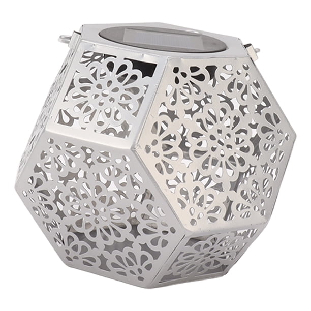 Luces decorativas para jardín, linterna LED con energía solar, linterna solar, linterna solar LED, elegante y moderna