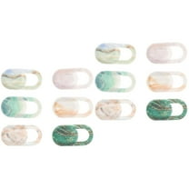 2 Pieces Retractable Laptop Lens Cover Digital Privacy Protector 2.8X0.9CM