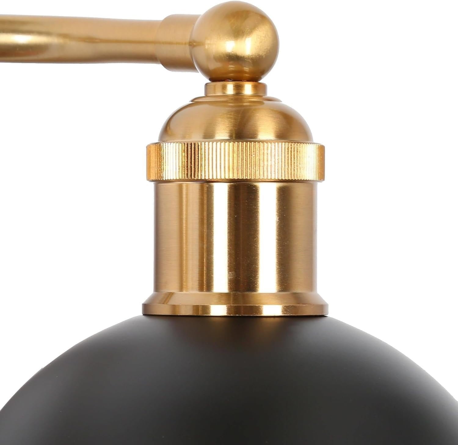 Lighting Bathroom Light Fixtures, Black and Gold Vanity Lights for Bathroom