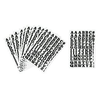  10 Sheets 440 Pieces Iron on Letters, 2 Inch Iron on Vinyl  Letters, Heat Transfer Letters with A-Z PU Alphabets Sticker for Fabric,  Clothing T-Shirt Printing DIY Craft