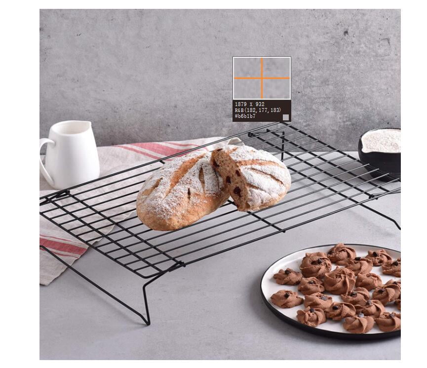 3-Tier Stackable Cooling Racks for Cooking and Baking Stainless Steel Oven  & Dis