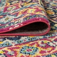 thumbnail image 5 of JONATHAN Y MODERN PERSIAN 3 x 5 Area Rug, Brooklyn Geometric Medallion - Red/Pink, MDP207C-3, 5 of 9