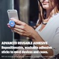 thumbnail image 4 of PopSockets Soporte y Agarre Plegable Diseño Donut Azul, 4 of 7