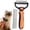 z-Orange, variant on 2 in 1 Pet Grooming Rake, Silent Dematting Comb for Cats Dogs, Professional Smooth Remover Tool for Mats Tangles Loose Hair, Blue