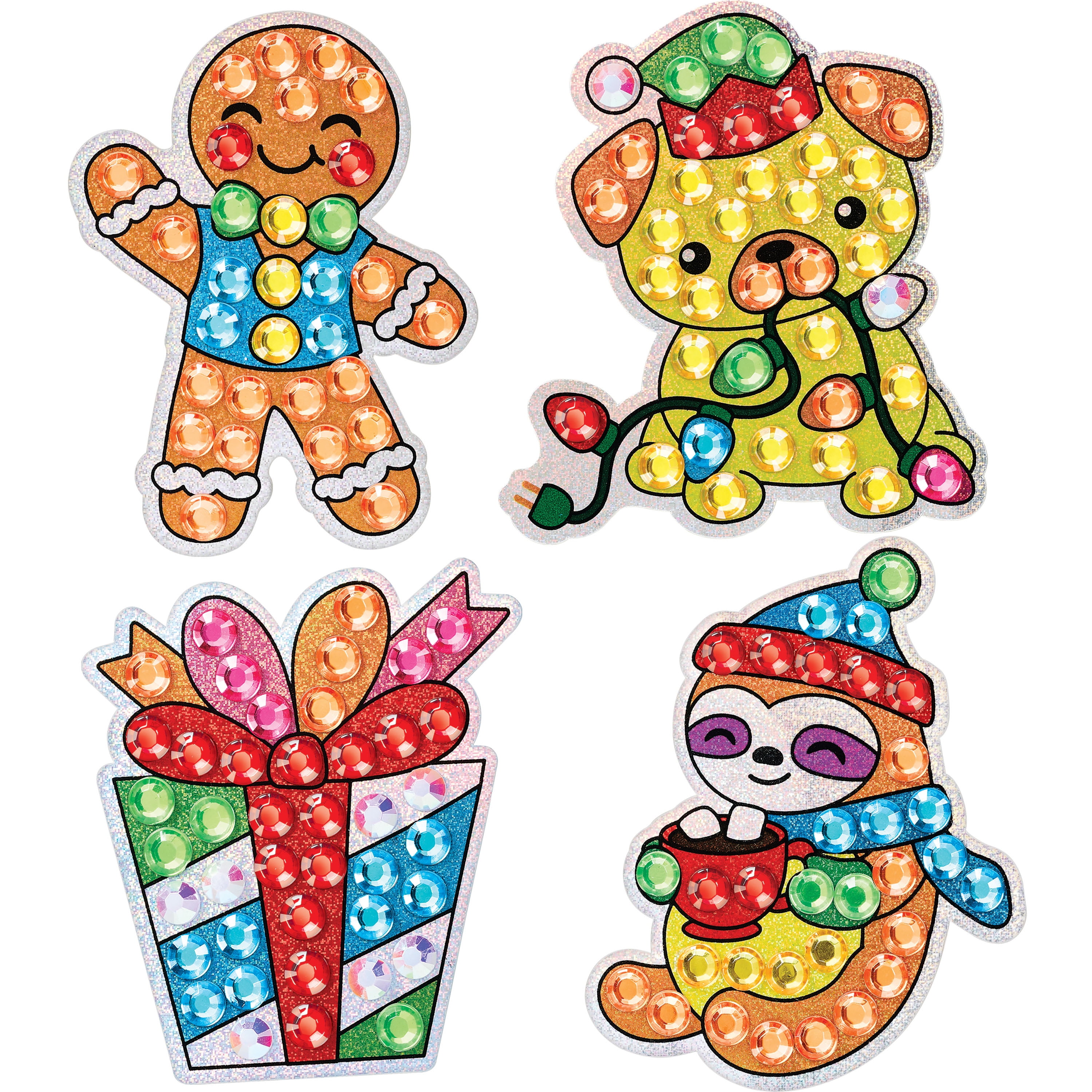 bleihum Diamond Painting Kits for Kids 4 Pack-Diamond Art for Kids Ages  4-8-12 Girls Boys,Gem Art for Kids for Birthday Christmas Gifts (4