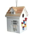 thumbnail image 2 of Home Bazaar Potting Shed Birdhouse - White, 2 of 5