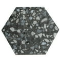 thumbnail image 3 of Zenith 9 x 11 in. Matte Charcoal Black Porcelain Hexagon Wall and Floor Tile (8.07 sq ft/case) - 16 Pack, 3 of 5