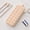 Beige, variant on Soft Silicone Quilted Grids Zipper Pencil Case, Durable and Flexible Storage Pouch for Pens and Stationery, Lightweight and Easy to Clean for Office, Travel, and Daily Organization