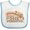 White and Blue, variant on Inktastic Nevertheless, She Persisted Boys or Girls Baby Bib