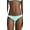 Seafoam, variant on PQ Swim Women's Basic Ruched Bikini Bottoms - Moderate Rise, Fuller Coverage, Womens Swimsuit Bottoms - Full (Kelly Green, Small)