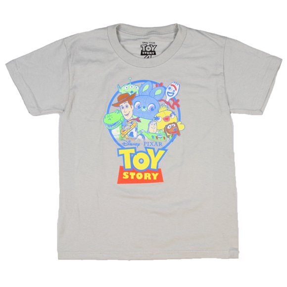 Disney T-Shirt à Logo Multi-Personnages Toy Story pour Petit Garçon, 5