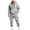 Light Gray, variant on Men Sets Outfits 2 Piece Jogging Suits for Men Activewear Work Out Hoodie and Sweatpants Set Casual Big and Tall Baggy Jumpsuit