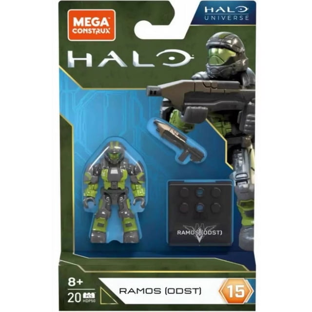 MEGA BLOKS HALO Temporada 15 de Halo - Paquete de Héroes Bloque de Construcción