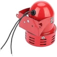 thumbnail image 4 of Kryc-220v Potente sirena de alarma para exteriores, sirena de alarma de 120 dB, sirena LED de motor rojo, alarma para barco industrial con bocina de metal, 4 of 4