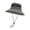 1-Dark Gray, variant on Sun Hats Zip Off Wide Brim Detachable Top For Outdoor Hiking Travel, 3-Khaki