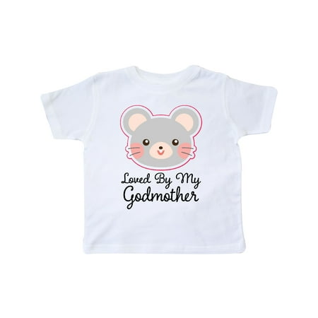 

Inktastic My Godmother Loves Me Baby Gift Toddler Boy or Toddler Girl T-Shirt