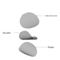 thumbnail image 3 of Wweixi 200 Pieces/Set Flower Pot Bottom Grid Pad Replacement Plant Bonsai Planter Polyester Mesh Mat Gardening Accessory, 3 of 6