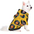 thumbnail image 2 of Balery Retro Vinyl Records Sudadera con Capucha para Perros Pequeños – Ropa para Mascotas, Disfraz para Perros y Gatos, Ideal para Fiestas y Cosplay-X-Large, 2 of 7