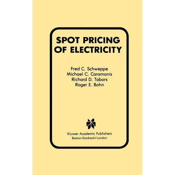 Power Electronics and Power Systems Spot Pricing of Electricity, (Hardcover)