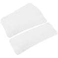thumbnail image 3 of Pañales de algodón blanco para bebé - 5 toallitas para bebé - Toalla facial absorbente suave de 3 capas - Toallitas de algodón para recién nacidos con piel delicada, 3 of 7