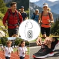 thumbnail image 6 of 3D Step Counter with Neck Lanyard and Carabiner, Walking Pedometer for Men Women Adults, Simple Steps Tracker with Large Display, Fitness Accessories, White, 6 of 6