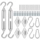 thumbnail image 1 of Sun Sail Shade Fixing Fittings Kit Patio Garden Toldo Canopy Accesorio De Hardware De Acero Inoxidable Muyoka Hogar, 1 of 7