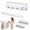 4 Line, variant on Retractable Multi-Line Clothesline Dryer, 4/5 Line Retractable Clothesline Outdoor Heavy Duty, Space-Saving Wall Mount Clothes line, for Towels, Shirts, Bathrooms, Balconies & Laundry Room