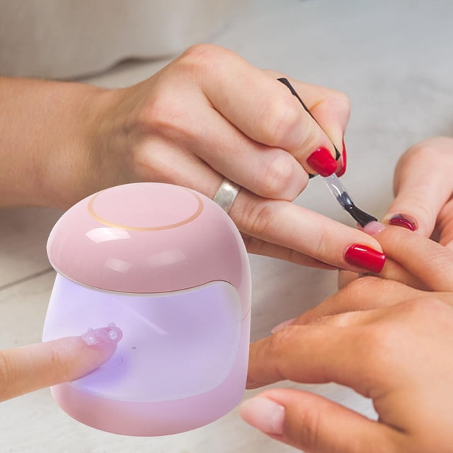 Lámpara LED Portátil Para Uñas, Por USB Para De Uñas En , Salón De Casa Baoblaze lámpara de uñas