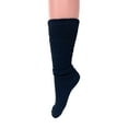 thumbnail image 3 of 2 Pairs Cotton Lightweight Slouch Socks for Women Shoe Size 5 to 10 - Black, 3 of 5