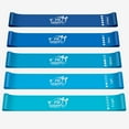 thumbnail image 2 of Fit Simplify Resistance Loop Exercise Bands with Instruction Guide and Carry Bag, Set of 5, 2 of 7