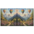 thumbnail image 2 of Iauyy PVC Round Ring Binders, 200 Page Capacity, 2 Pack，Colorful Hot Air Balloons, 2 of 8
