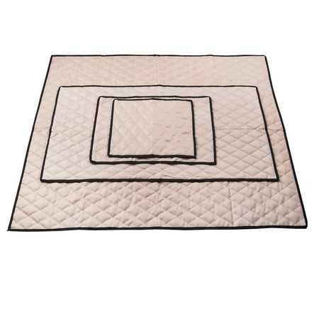 Cheap Dog Cushions Pets Cooling Mat,Chilly Mat Pet Dog Cat Soft Summer Cooling Bed Fiber Mats Chilly Pad Cold Fabric Indoor Cool Cushion Pad Gray (M/L/XL) ()