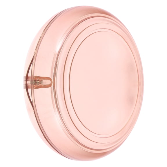 WASHWEPE Portable Denture case for Storage Use Made of Durable PC Material in Orange Color 2 5 Inches