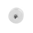 thumbnail image 3 of Unique Bargains M6 Thread 20mm Diameter Round Shape Aluminum Disc Hardware for Glass Table 4pcs, 3 of 3