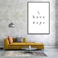 thumbnail image 3 of IDEA4WALL Framed Canvas Wall Art for Living Room, Bedroom Simple Words Canvas Prints for Modern Home Decoration Ready to Hang, 3 of 4