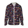 thumbnail image 2 of Lsque Mexican Flowers Birds UPF 50+ Lightweight Sun Protection Men's Women's Long Sleeve Shirt, Hoodie Performance -3X-Large, 2 of 9