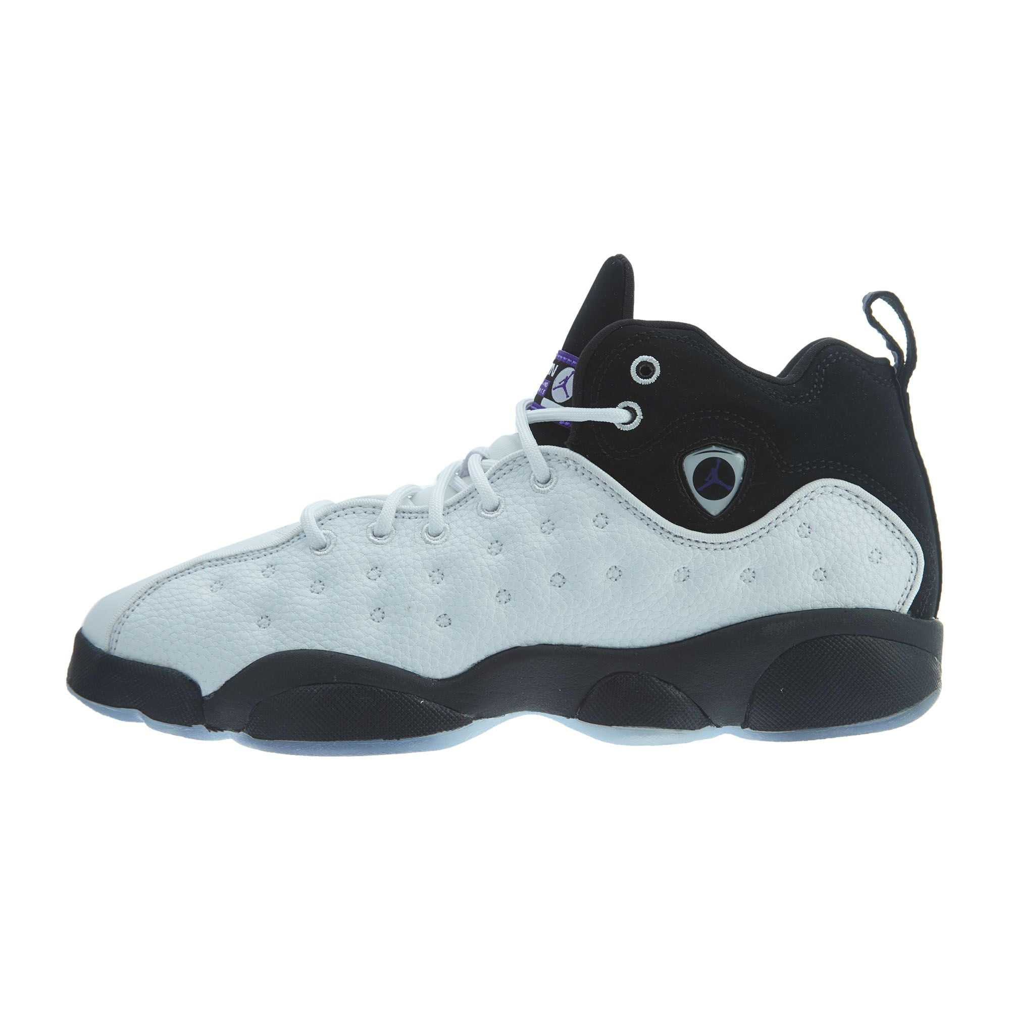 jordan jumpman team 2 black and purple
