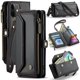 thumbnail image 1 of Bandolera para Billetera con Funda para iPhone 11【Bloqueo RFID】con Ranura para Billetes con Cremallera y 7 Tarjeteros, Correa Magnética para Hombro y Muñeca de Cuero PU Suave para Billetera, 1 of 9