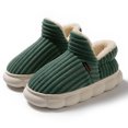 thumbnail image 2 of Pantuflas Esponjosas Botines Peludas Nube Zapatos Invierno Acogedores Antideslizantes para El Hombres Y Mujeres, 2 of 8