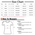 thumbnail image 4 of Fesfesfes Womens Tops Women's Fashion Casual Spring And Summer Solid Color V-Neck Short Sleeve Blouse Tops Womens Blouses And Tops Dressy XL(US:10), 4 of 9