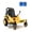 Yellow, variant on Blitzshark 12V Kids Zero Turn Mower Ride on,Soft Start & Smooth Stop ,Yellow