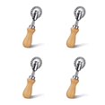 thumbnail image 1 of Cortador de masa con ruedas 4X - Cortador de pasta con ruedas - Cortador de ravioles con ruedas - Cortador de masa con ruedas para accesorios de cocina para pasta, 1 of 3