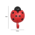 thumbnail image 3 of Gancho Para Llaves De Escarabajo Gancho para llave de escarabajo, alas con detección de gravedad, gancho decorativo de apertura automática (rojo) Wdftyju Libre de BPA, 3 of 3