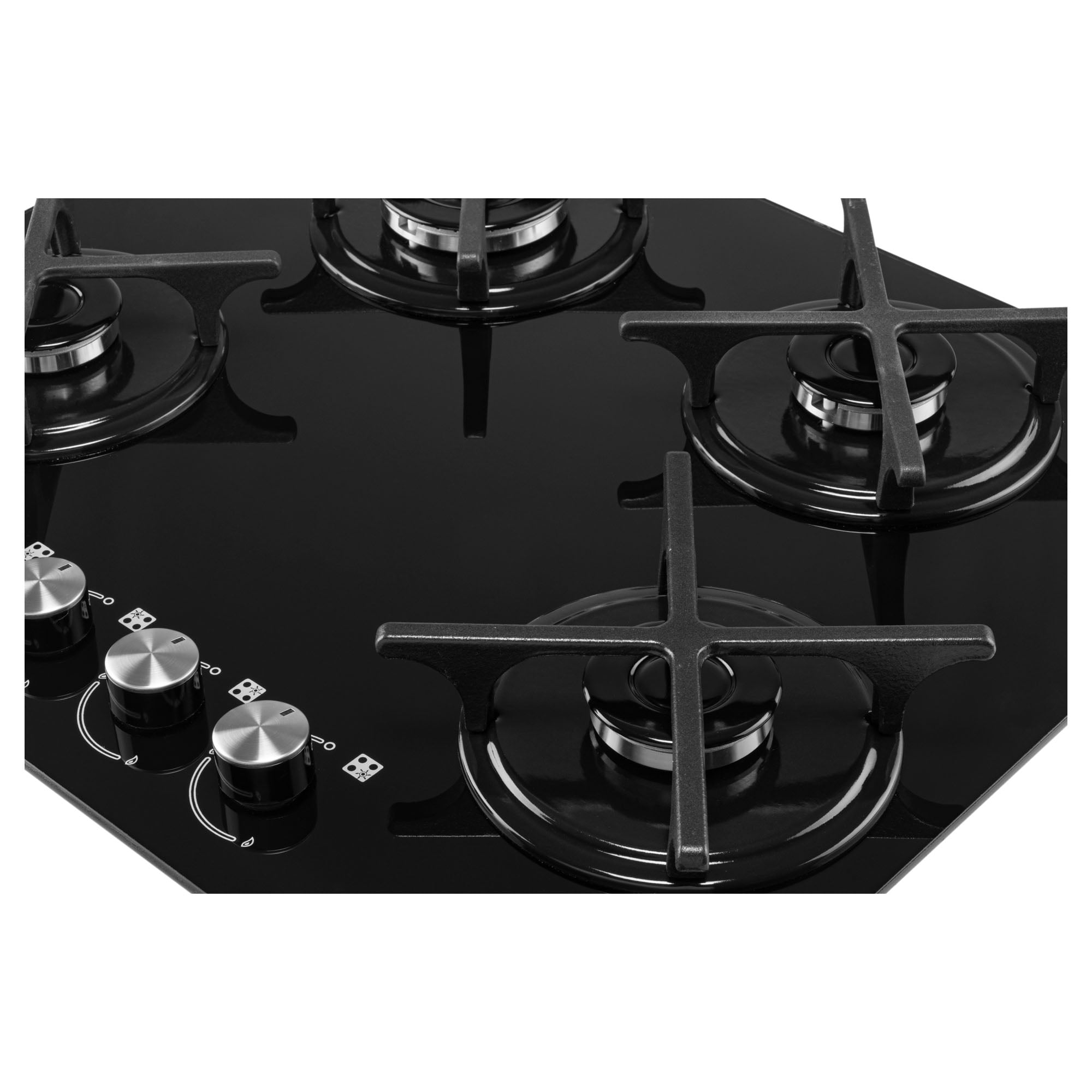24-in Gas on Glass Cooktop