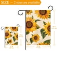 thumbnail image 3 of Flowers Sunflowers Pattern Garden Flag Double Sided House Flag for Outdoor Home, Personalized All Year Round Yard Decor 12 x 18 Inch, 3 of 6