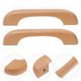 thumbnail image 3 of Monyance kitchen door handles for cabinets Handles Wood Pulls Knobs Pull Drawer Kitchen Cabinet Cabinets Handle Cupboard Wooden Dresser Door Unfinished Furniture(5.98X1.1X0.59Inches), 3 of 10