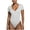White, variant on Holloyiver One Piece Body Shaper for Women Firm Tummy Compression Bodysuit Shaping with Butt Lifter Short Sleeve Erogenous Basics Versatile Solid Tight Fitting Cutout Jumpsuit Coffee