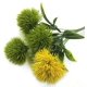 thumbnail image 5 of Paquete de 10 flores artificiales de diente de león, ramo de plantas, flores de plástico para decoración del hogar/decoración de boda-amarillo Ormromra CZJJ-HQ40-3, 5 of 5
